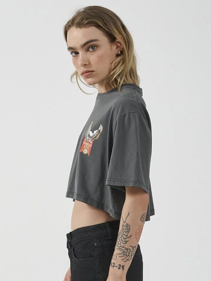 All For One Merch Super Crop Tee - Merch Black sold by Thrills product image thumbnail 3