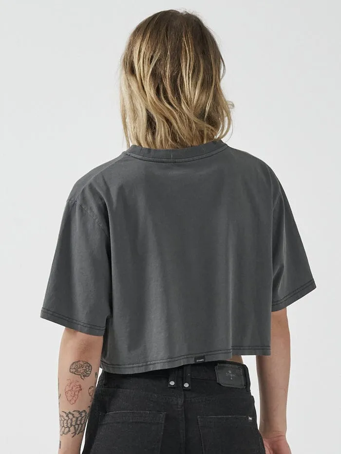 All For One Merch Super Crop Tee - Merch Black sold by Thrills product image thumbnail 2