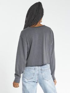 Speed Wreath LS Merch Crop Tee - Merch Black sold by Thrills