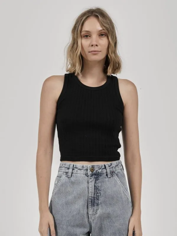 Hard Yakka x Thrills Singlet - Black sold by Thrills