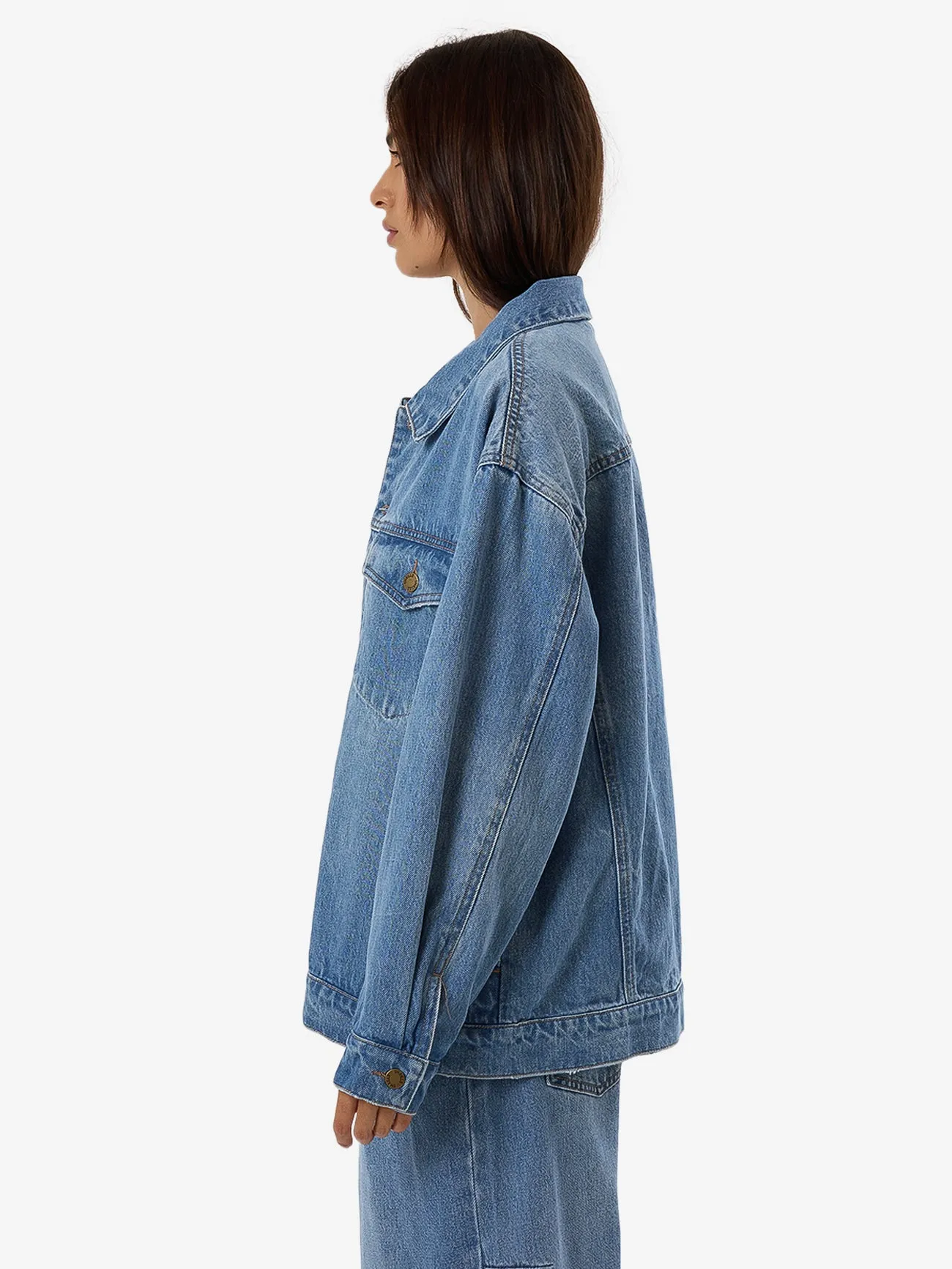 Morgan Jacket - Dark Dust Blue sold by Thrills product image thumbnail 3