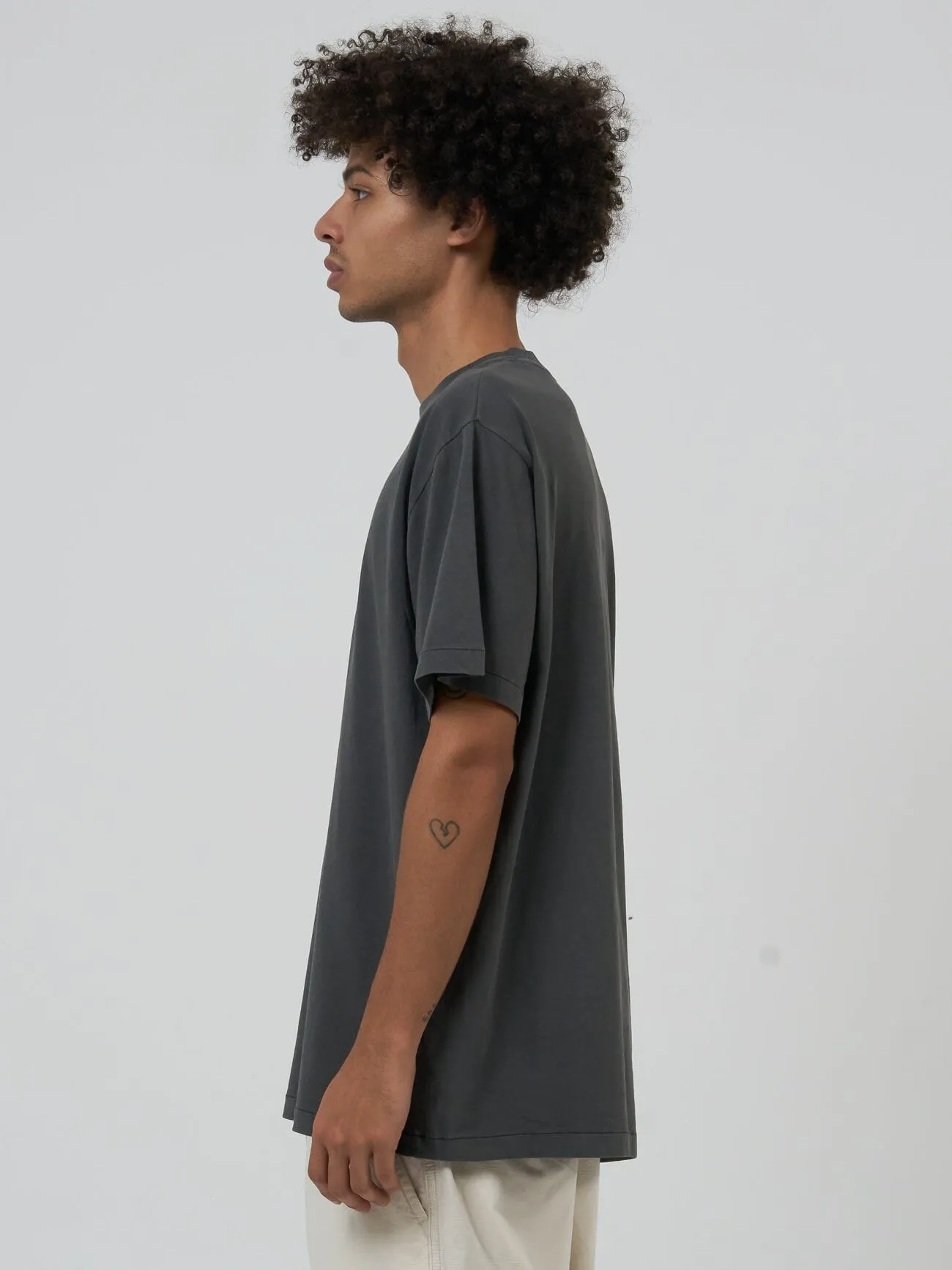 Minimal Thrills Merch Fit Tee - Merch Black sold by Thrills product image thumbnail 4