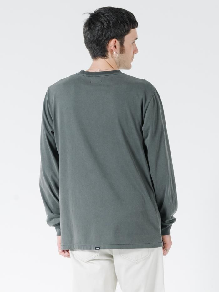 Sacred Merch Fit Long Sleeve Tee - Merch Black sold by Thrills product image thumbnail 2
