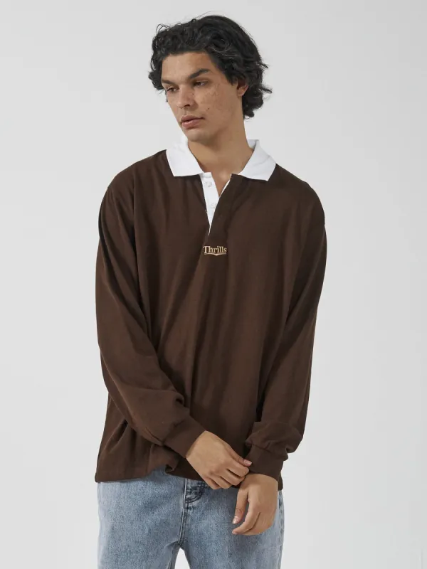 Time For Thrills Rugby Polo - Java made by Thrills