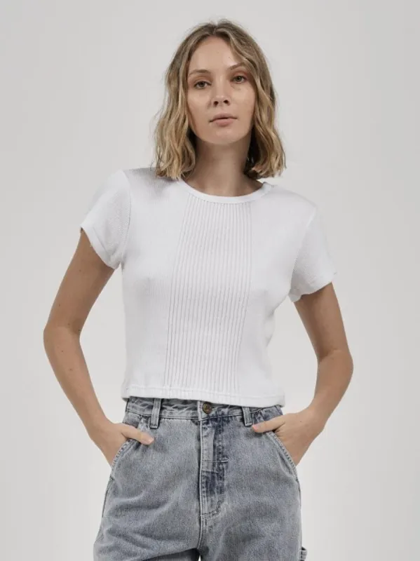 Hard Yakka x Thrills Micro Tee - White sold by Thrills