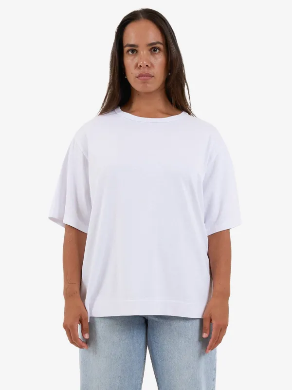 Hemp Box Tee - White sold by Thrills