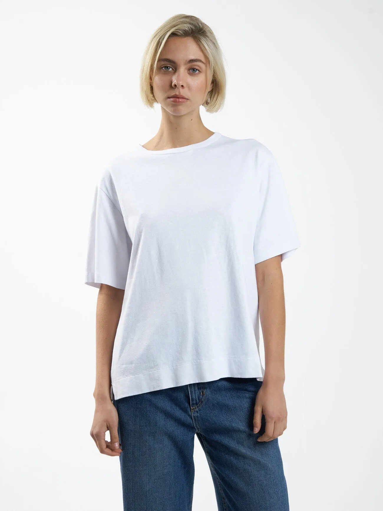 Hemp Box Tee - White sold by Thrills product image thumbnail 4