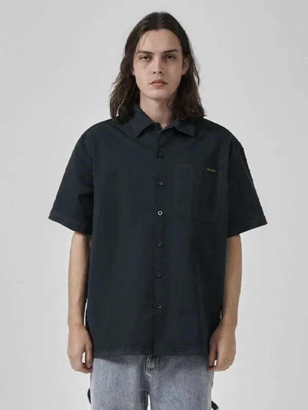 Hard Yakka x Thrills Short Sleeve Work Shirt - Yakka Green sold by Thrills