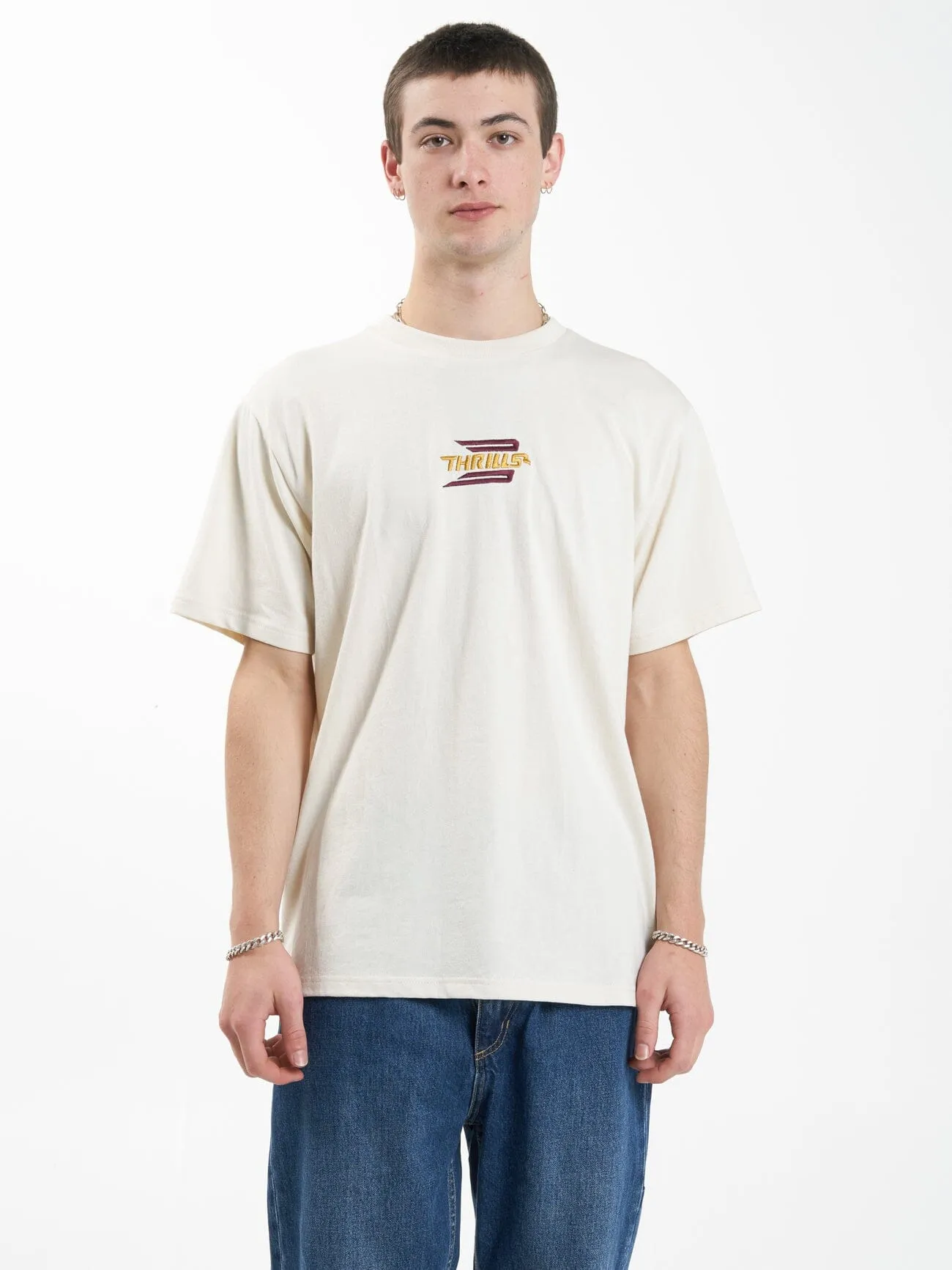 Steadfast Merch Fit Tee - Unbleached sold by Thrills