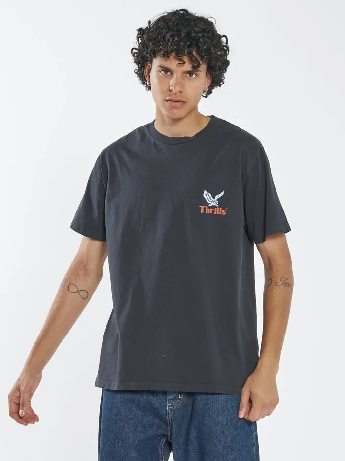 Not Forgotten Merch Fit Tee - Twilight Black sold by Thrills