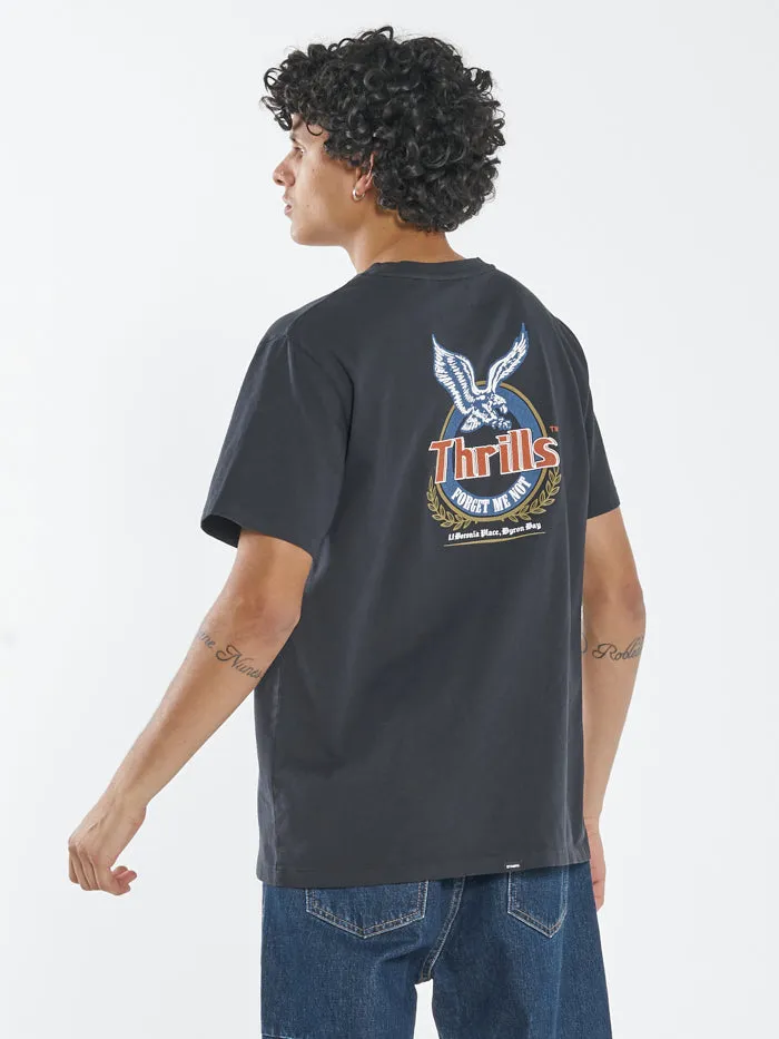 Not Forgotten Merch Fit Tee - Twilight Black sold by Thrills product image thumbnail 4
