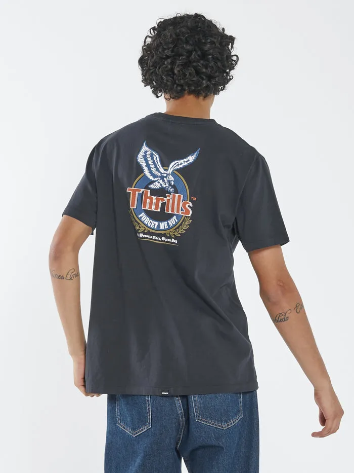 Not Forgotten Merch Fit Tee - Twilight Black sold by Thrills product image thumbnail 2