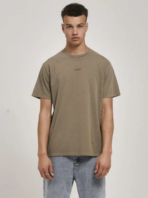 Minimal Thrills Merch Fit Tee - Dune sold by Thrills
