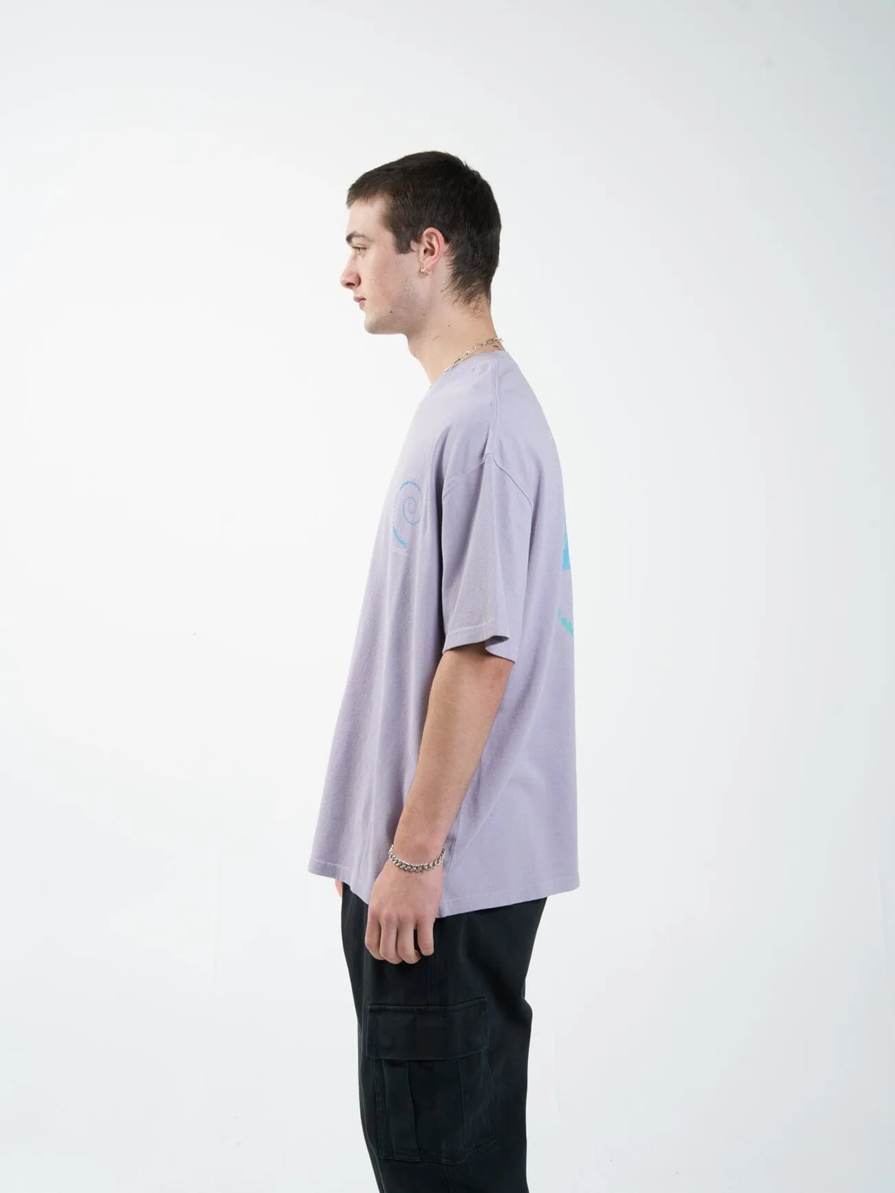 New Meetings Oversized Fit Tee - Lavendar sold by Thrills product image thumbnail 2