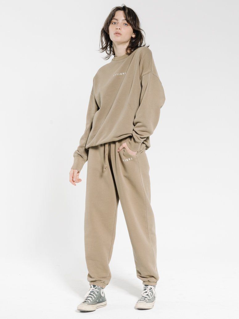 Minimal Thrills Slouch Crew - Moss sold by Thrills product image thumbnail 2