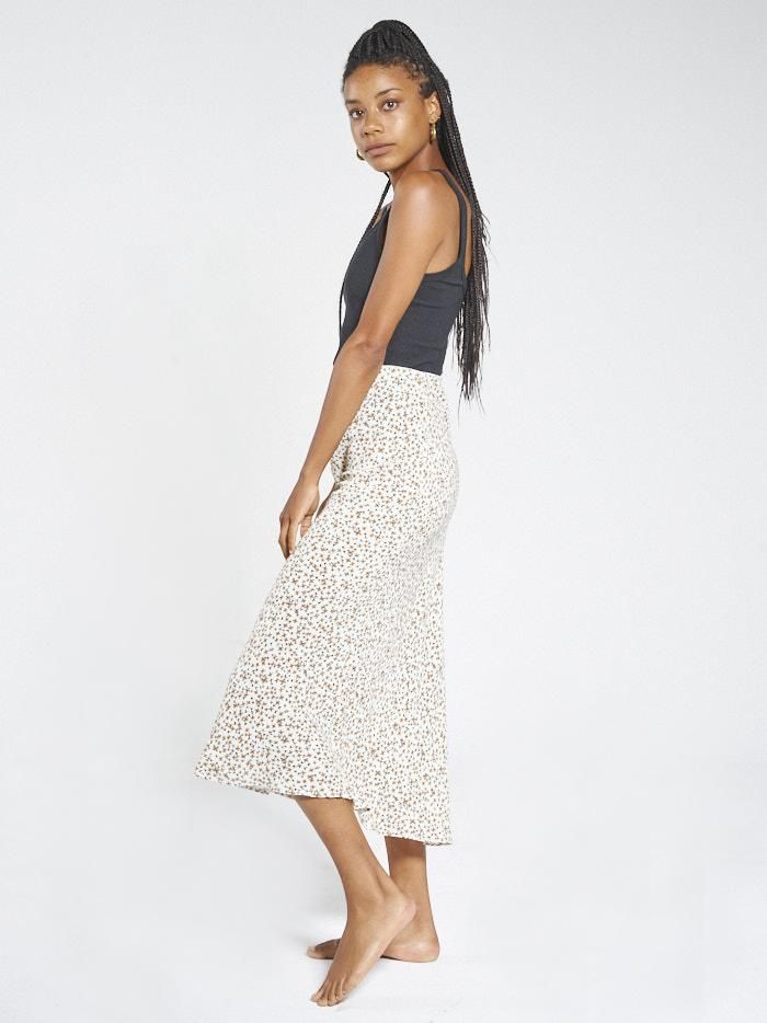 Acacia Bias Skirt - Thrift White sold by Thrills product image thumbnail 3