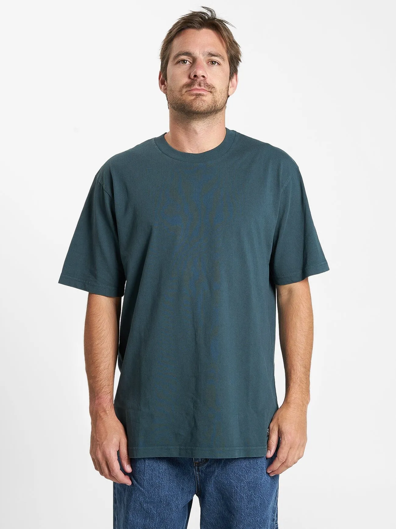 Thrills Military Oversize Fit Tee - Jasper Green sold by Thrills