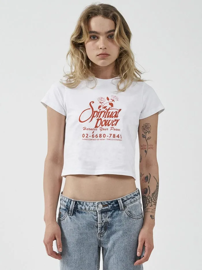 Harness Your Power Mini Tee - White sold by Thrills product image thumbnail 4