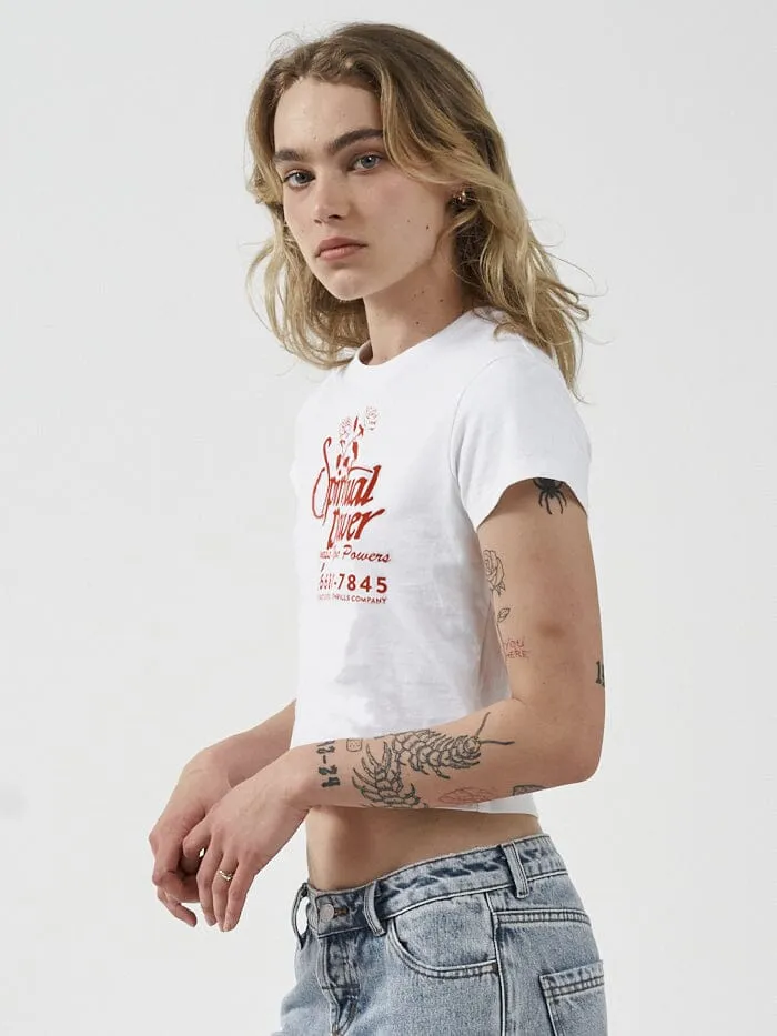 Harness Your Power Mini Tee - White sold by Thrills product image thumbnail 3