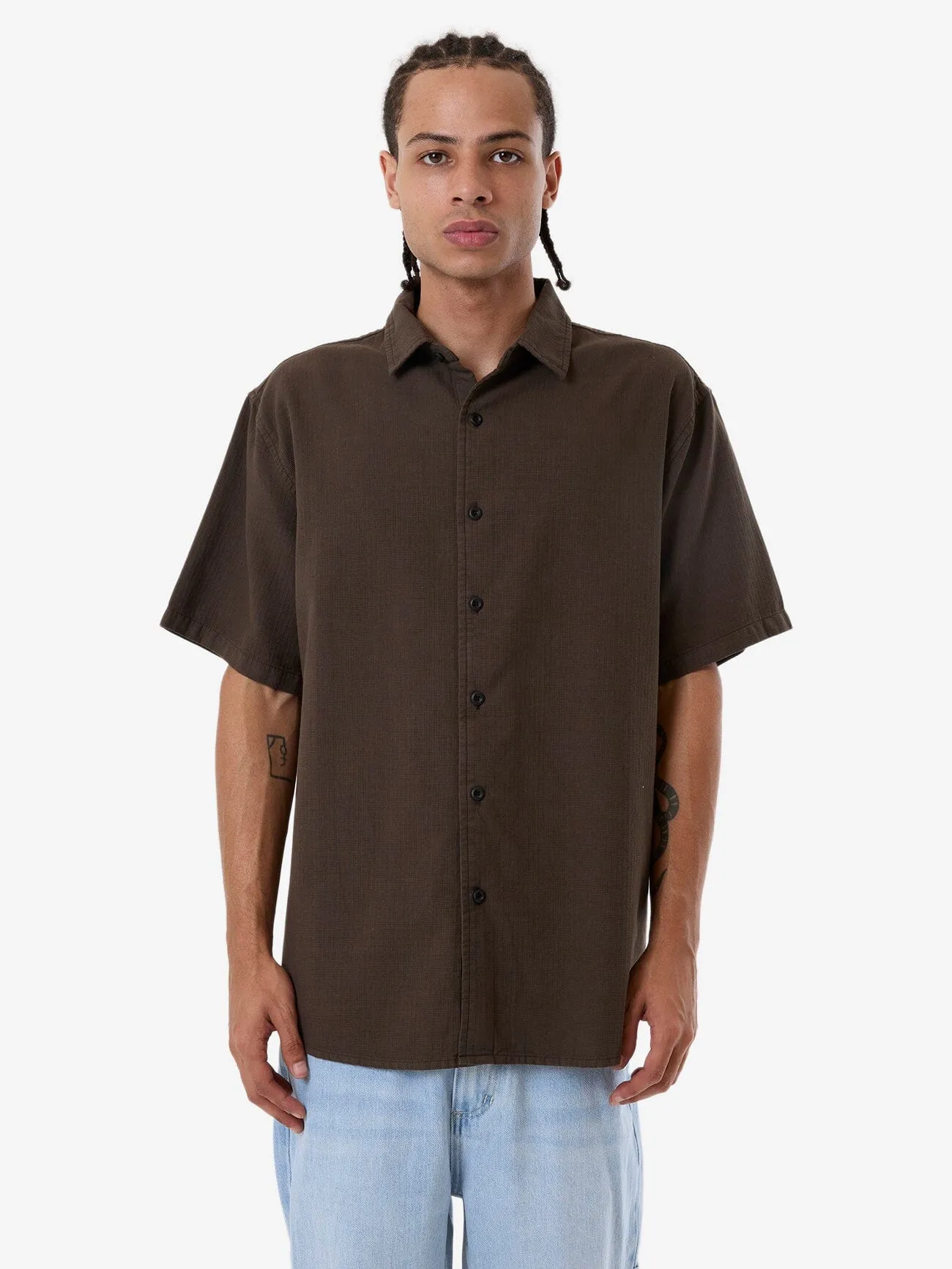 Endless Thrills Short Sleeve Shirt - Tarmac sold by Thrills