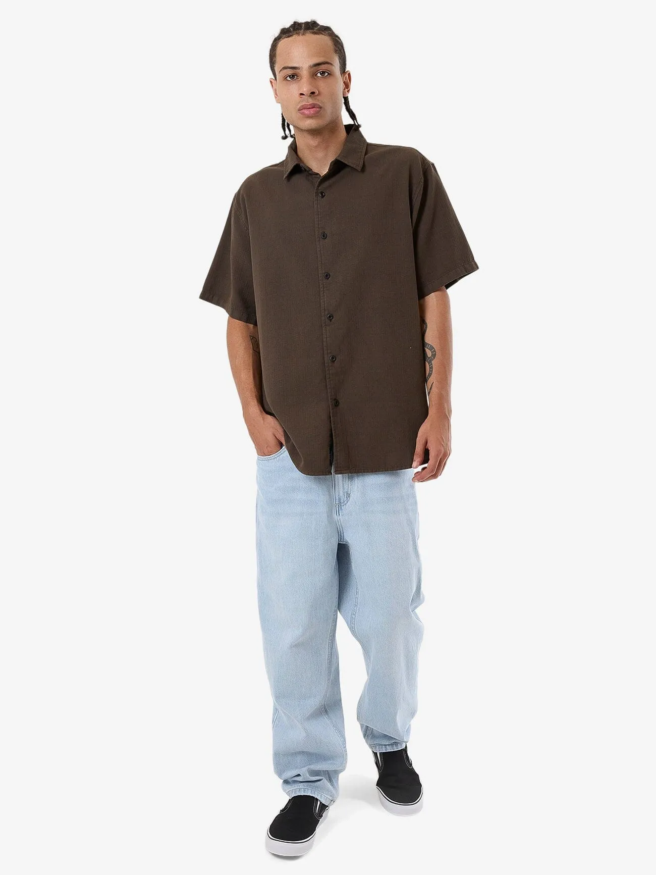 Endless Thrills Short Sleeve Shirt - Tarmac sold by Thrills product image thumbnail 5