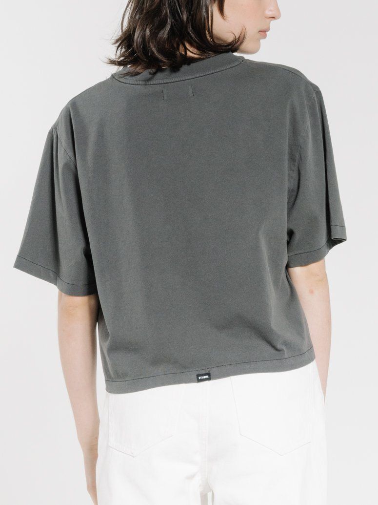 Darkside Merch Fit Crop Tee - Merch Black sold by Thrills product image thumbnail 2