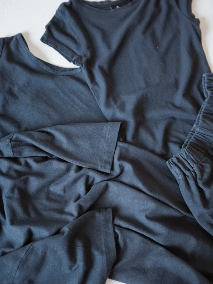 Hemp Cap Sleeve Tee - Petrol sold by Thrills product image thumbnail 5