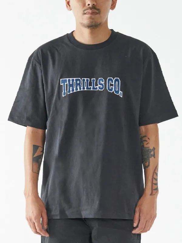 Syndicate Oversize Fit Tee - Black sold by Thrills