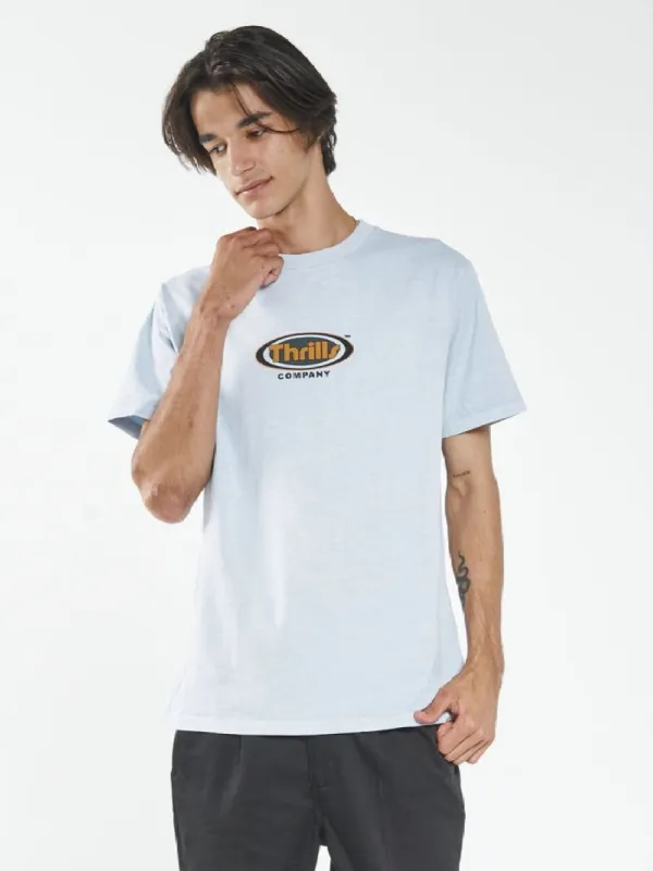 Lucien Merch Fit Tee - Baby Blue sold by Thrills