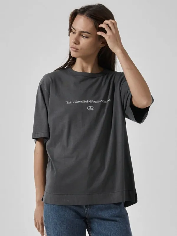 Some Kind Of Paradise Box Tee - Merch Black sold by Thrills