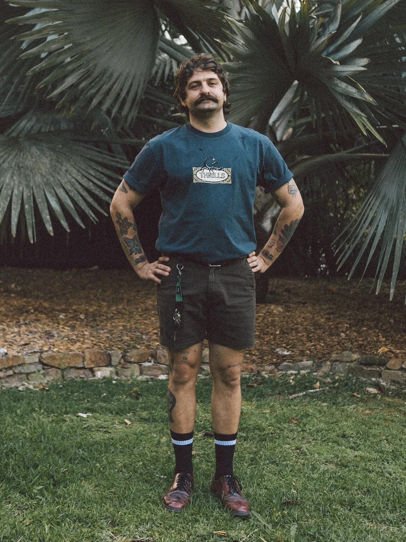 Rise Above Oversize Fit Tee - Ebony sold by Thrills