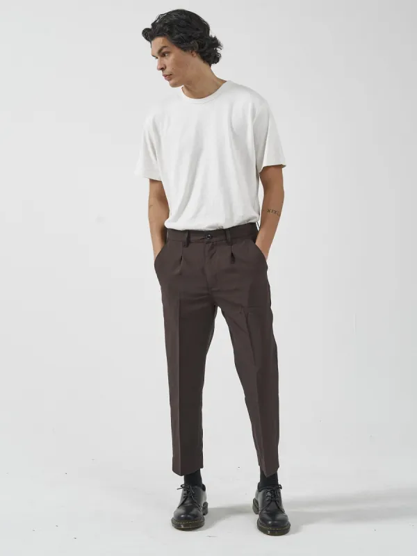 Jacob Pant - Postal Brown sold by Thrills