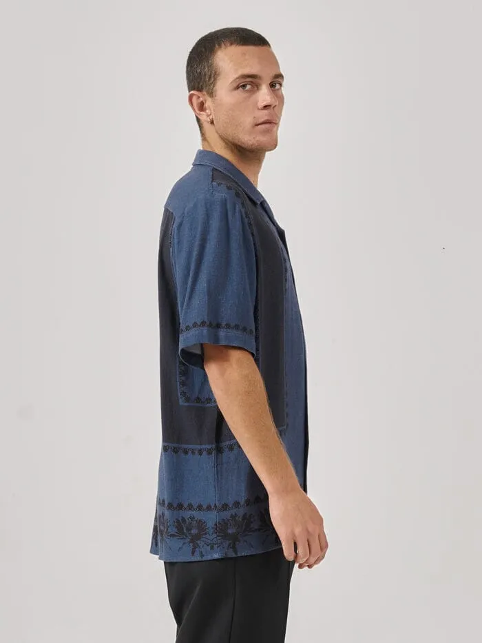 Evolve Bowling Shirt - Blue Indigo sold by Thrills product image thumbnail 4