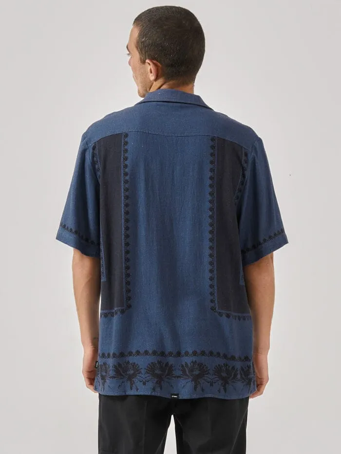 Evolve Bowling Shirt - Blue Indigo sold by Thrills product image thumbnail 2