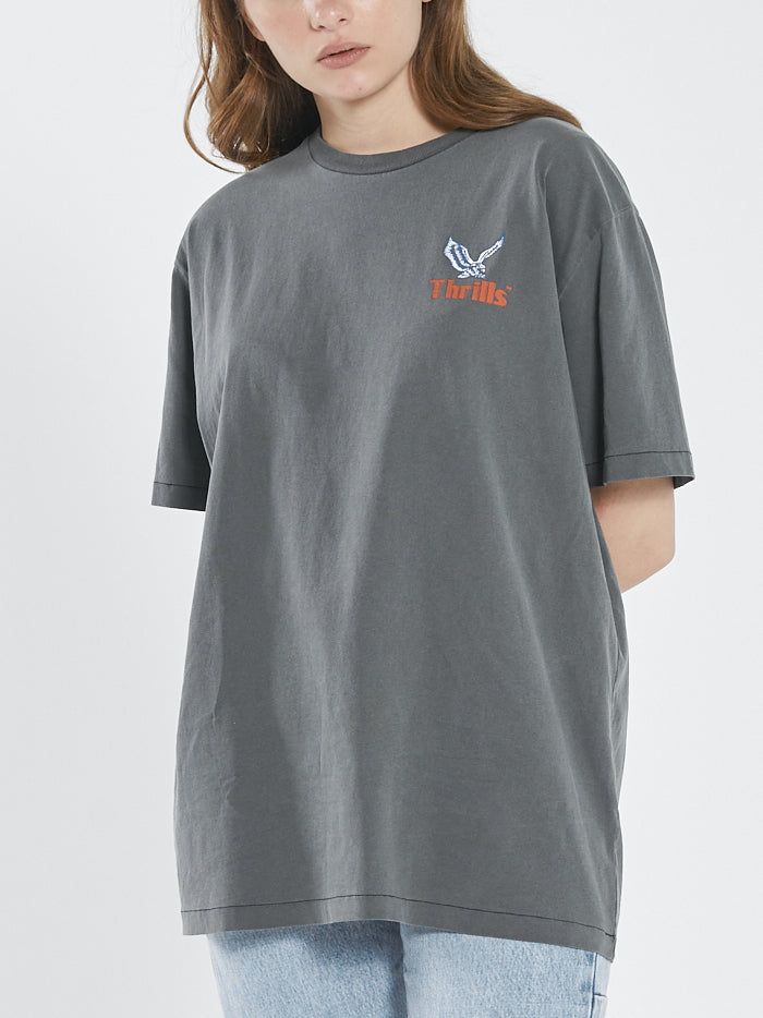 Not Forgotten Merch Fit Tee - Merch Black sold by Thrills product image thumbnail 3