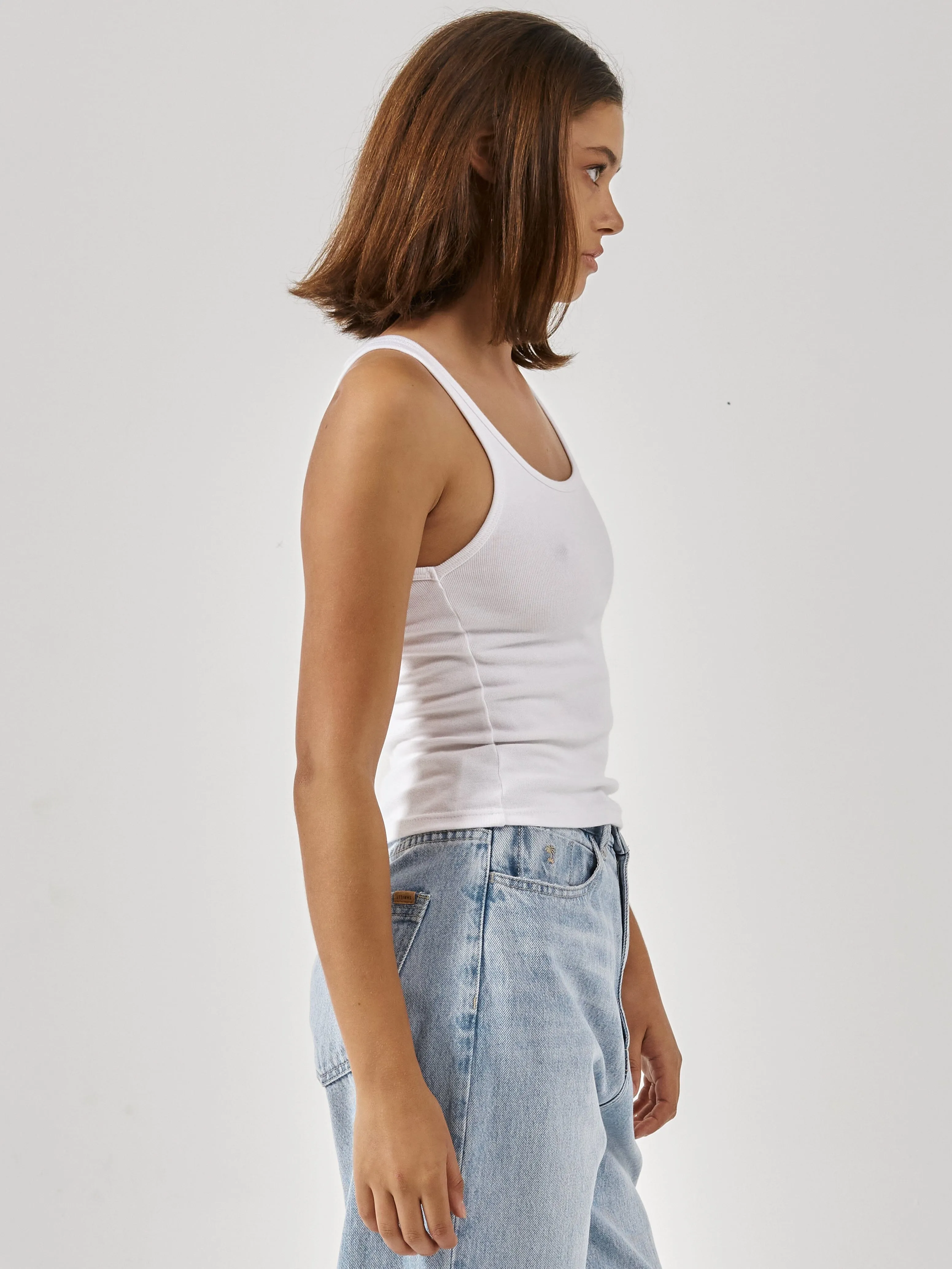 Sydney Plunge Tank - White sold by Thrills product image thumbnail 4