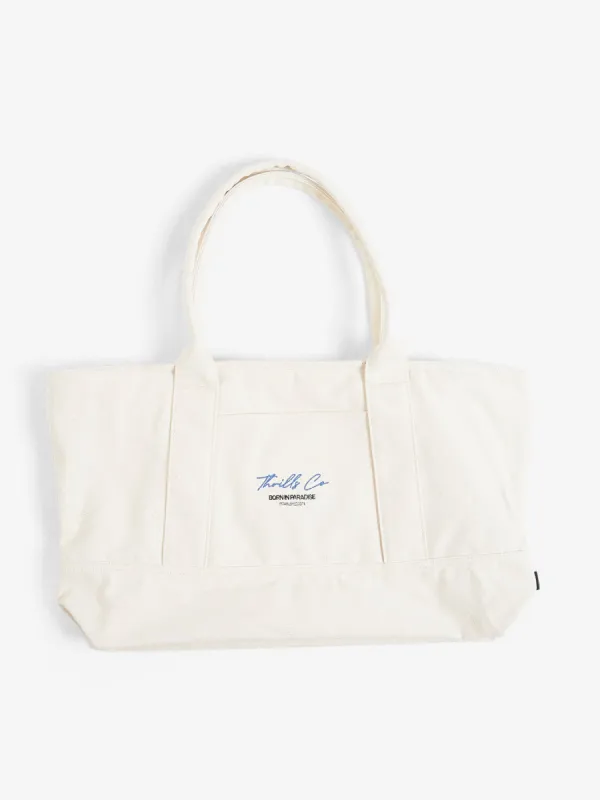 Signature Boat Tote - Unbleached sold by Thrills