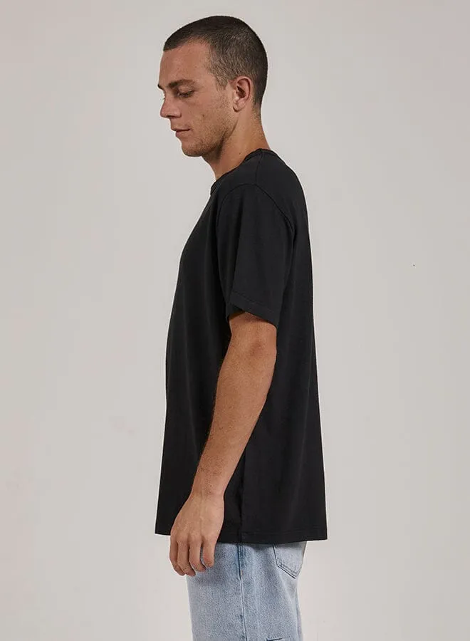 Hemp Thrills Embro Merch Fit Tee - Black sold by Thrills product image thumbnail 3