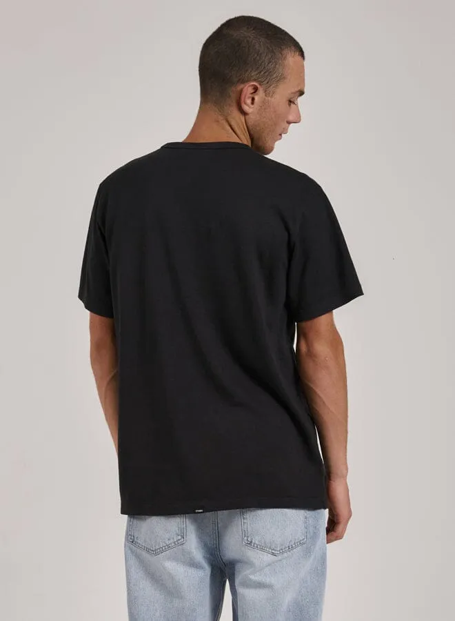 Hemp Thrills Embro Merch Fit Tee - Black sold by Thrills product image thumbnail 2