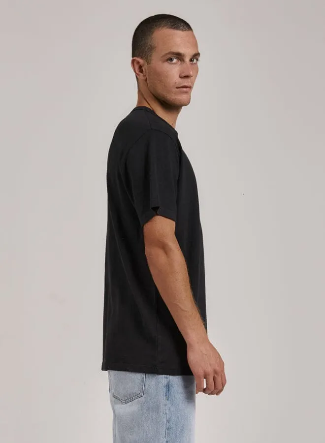 Hemp Thrills Embro Merch Fit Tee - Black sold by Thrills product image thumbnail 4