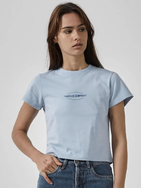 Orbit Mini Tee - Powder Blue sold by Thrills