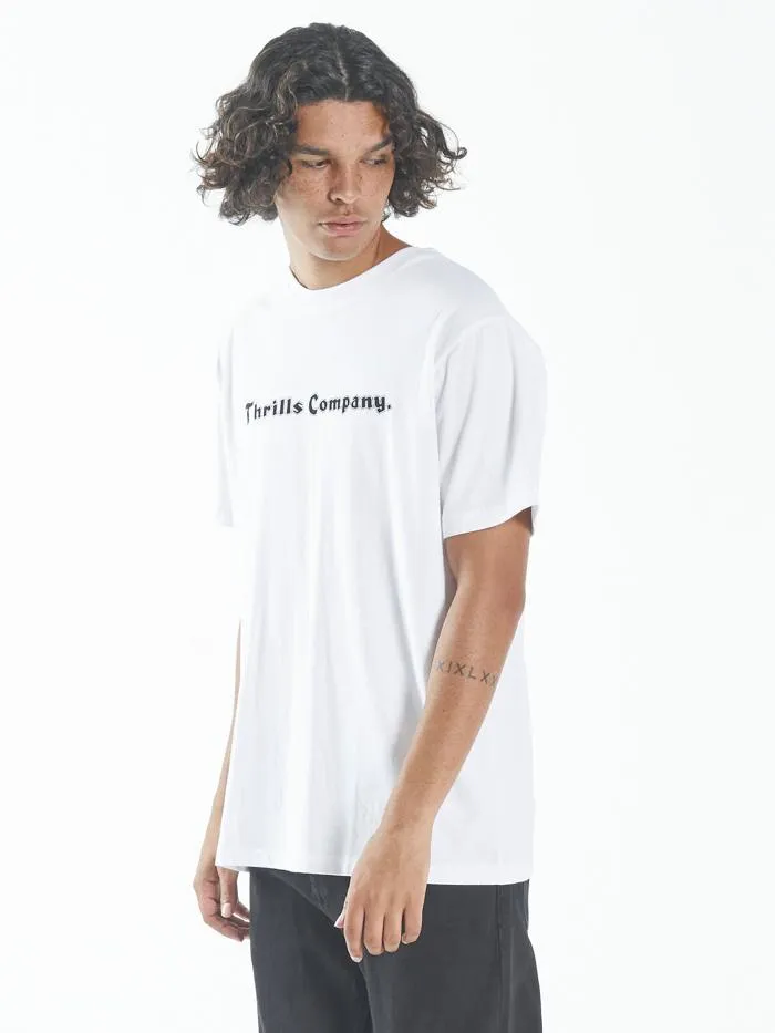 Better Days Merch Fit Tee - White sold by Thrills product image thumbnail 4