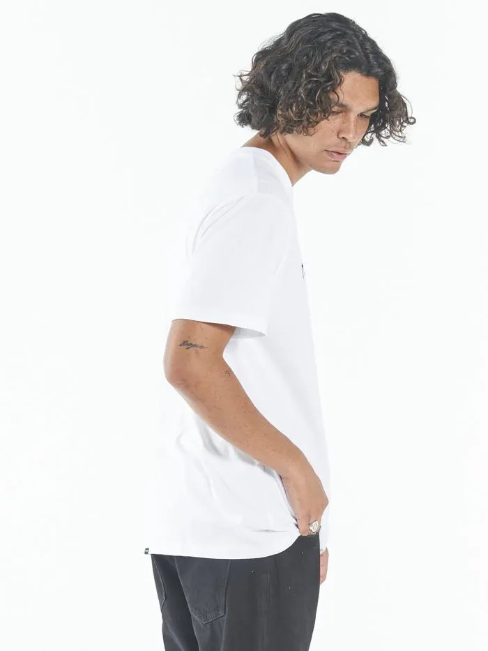 Better Days Merch Fit Tee - White sold by Thrills product image thumbnail 2