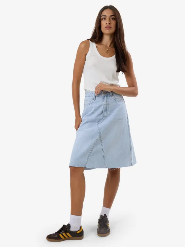 Cooper Skirt - Light Ash Blue made by Thrills