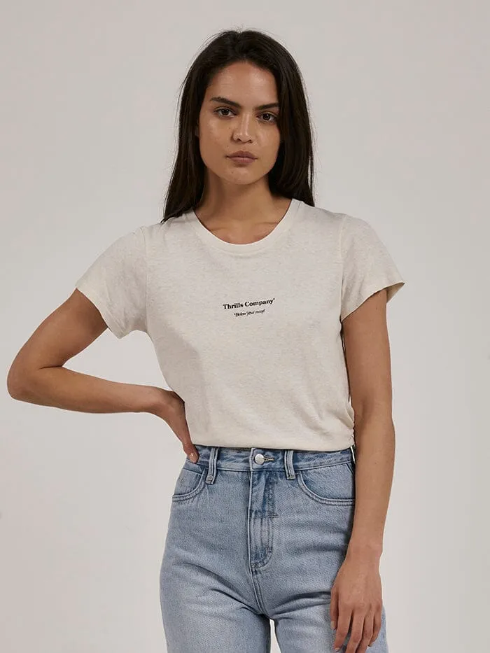 Above So Below Hemp Everyday Tee - Heritage White sold by Thrills product image thumbnail 4