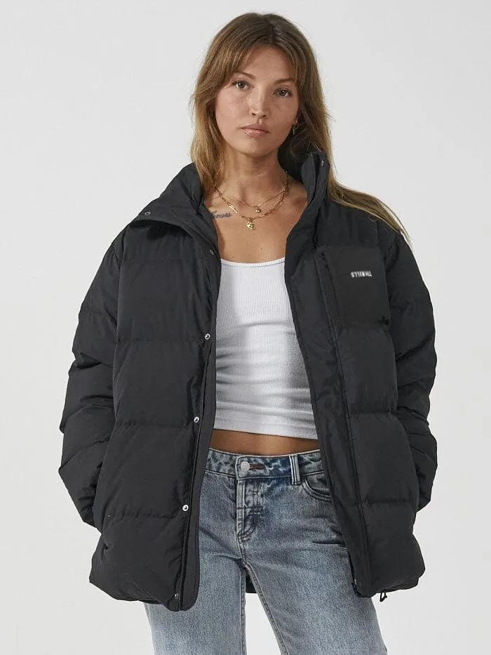 Thrills Union Puff Jacket - Black sold by Thrills