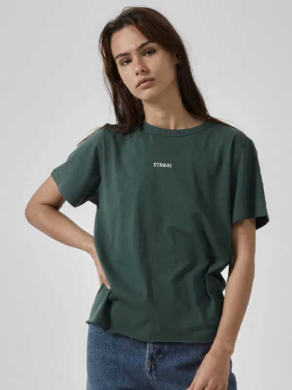 Minimal Thrills Relaxed Tee - Mallard Green sold by Thrills
