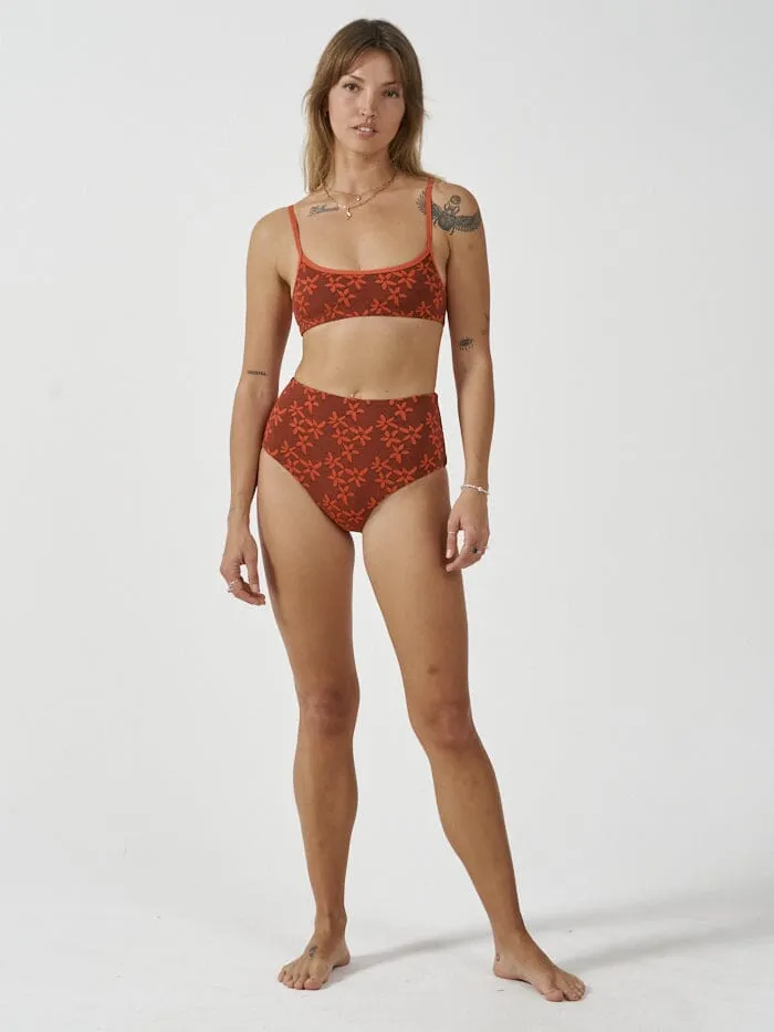Azealia High Waist Bikini Bottom - Port sold by Thrills product image thumbnail 3