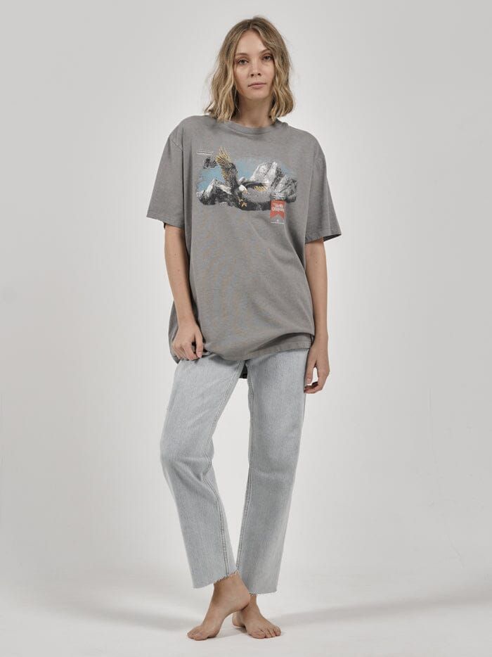 Survival Merch Fit Tee - Washed Grey sold by Thrills product image thumbnail 4