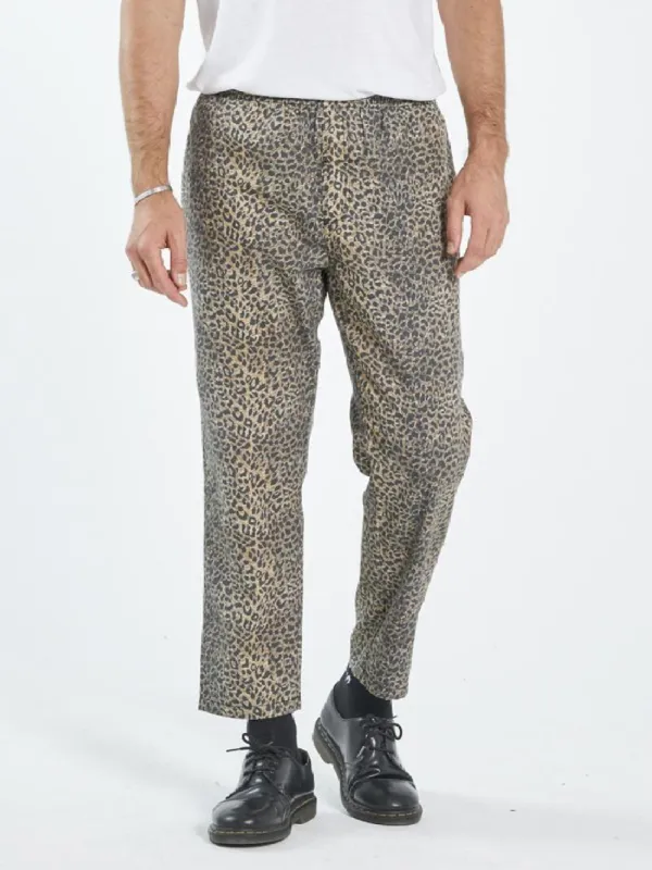 Growler Chopped Elastic Surf Pant - Black sold by Thrills